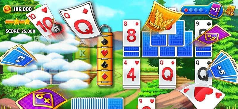 Farm Journey - Tripeaks Solitaire screenshot 1