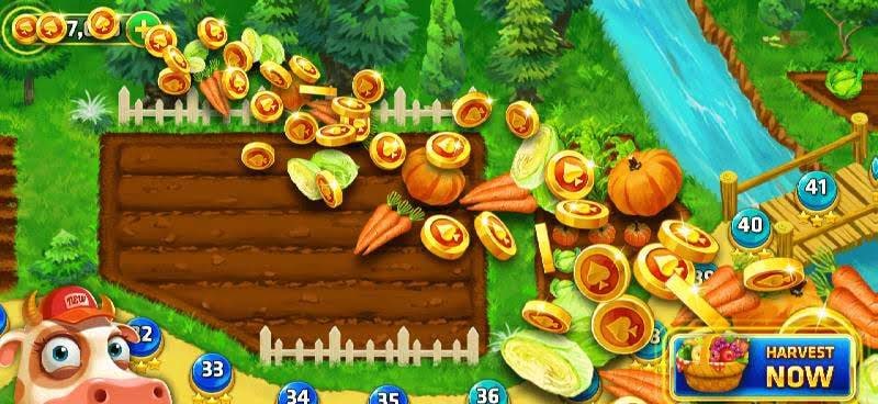 Farm Journey - Tripeaks Solitaire screenshot 4