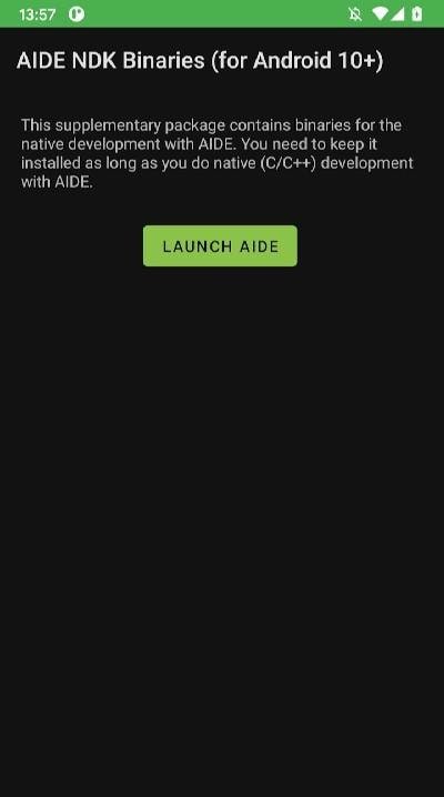 AIDE NDK Binaries for Android screenshot 3