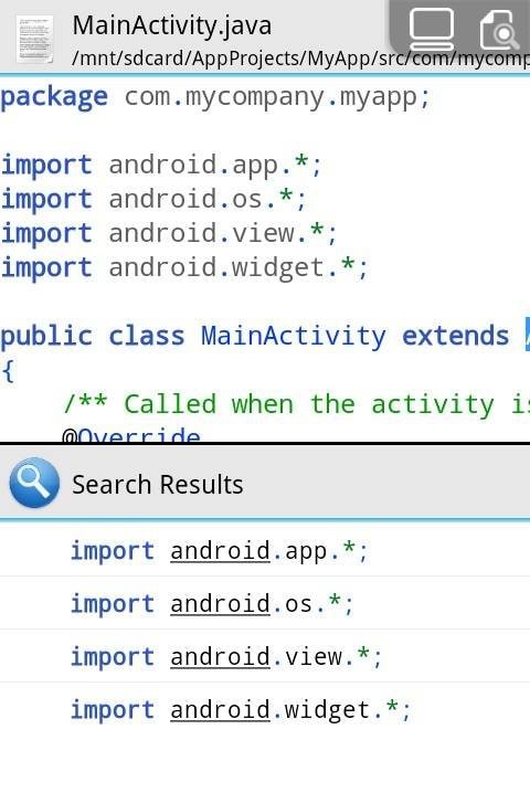 AIDE NDK Binaries for Android screenshot 1