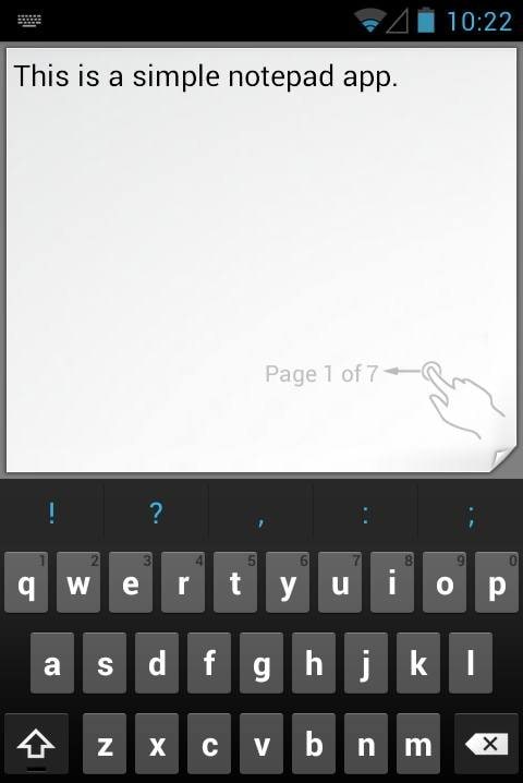 Notepad Pro screenshot 1