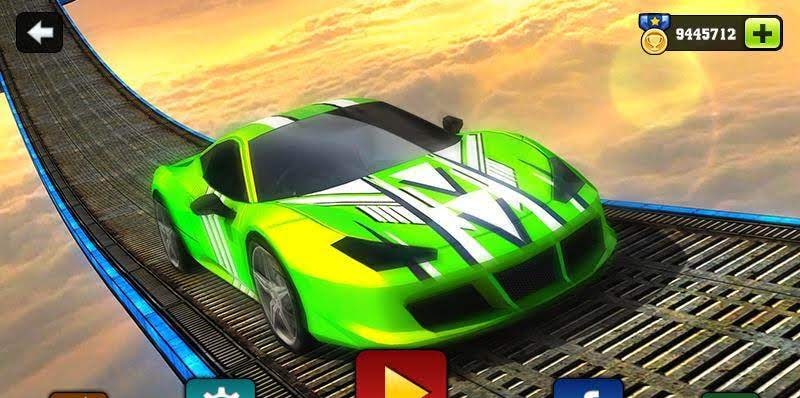 Crazy Ramp Car Stunt Master 3D screenshot 1