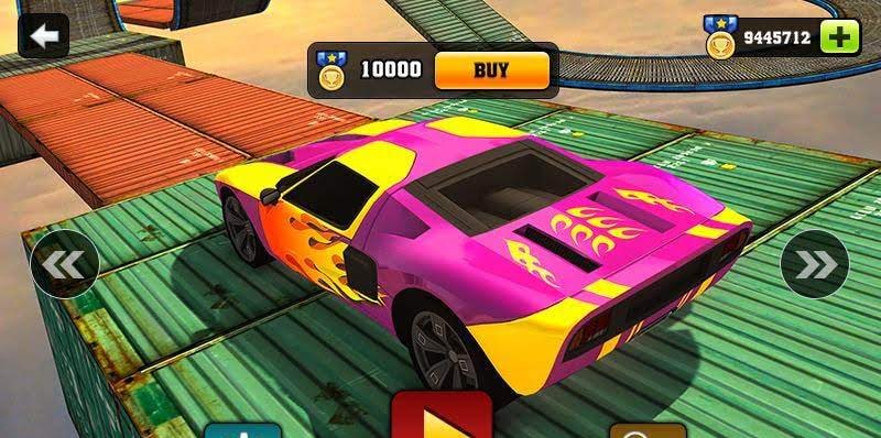 Crazy Ramp Car Stunt Master 3D screenshot 3