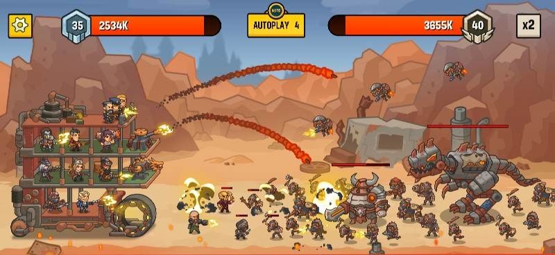 Steampunk Camp Defense screenshot 4