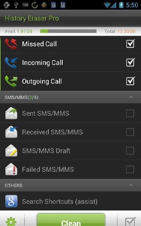 History Eraser Pro - Clean up screenshot 2