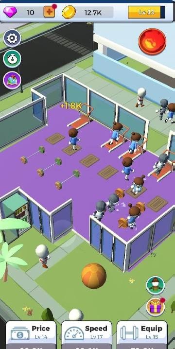 Idle Gym Club Tycoon screenshot 4