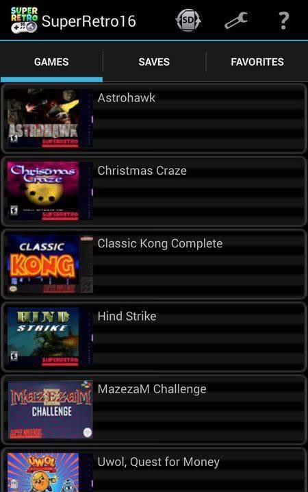 SuperRetro16 (SNES Emulator) screenshot 2