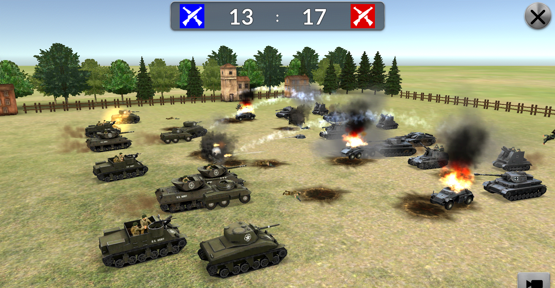 WW2 Battle Simulator screenshot 1