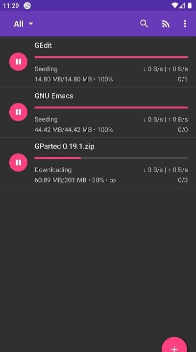 LibreTorrent screenshot 2