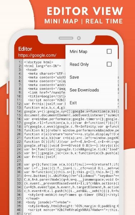 HTML Source Code Viewer Website screenshot 4