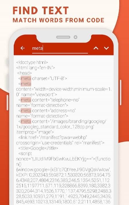HTML Source Code Viewer Website screenshot 2