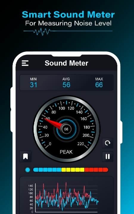 Decibel Sound Noise Meter screenshot 1
