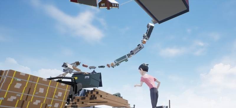 Only Up 3D Parkour gameplay screenshot 1