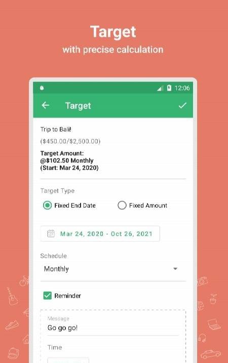 Thriv - Savings Goal Tracker screenshot 3