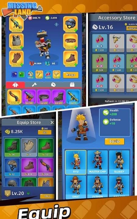 Missing Land : Shoot&Loot RPG screenshot 3