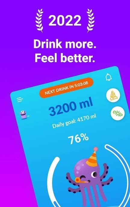 Water Intake Reminder Waterful - Screenshot 2