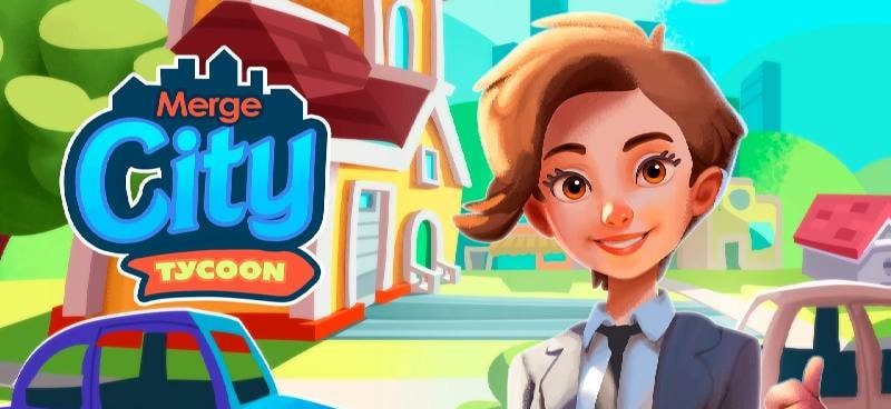 Merge City Tycoon — Idle Game screenshot 1