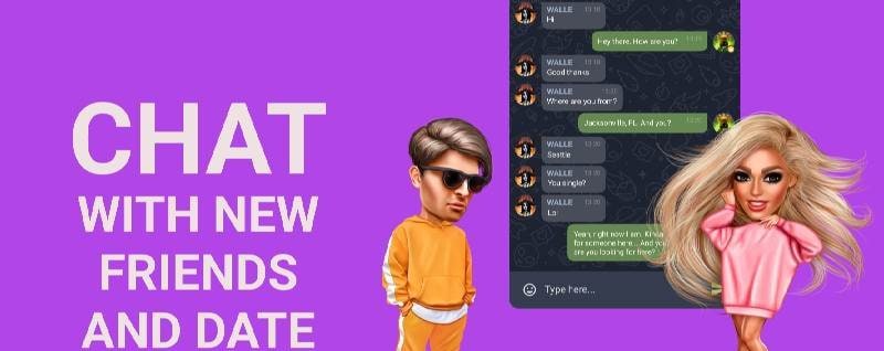 Galachat: Avatars & Chat Rooms screenshot 2