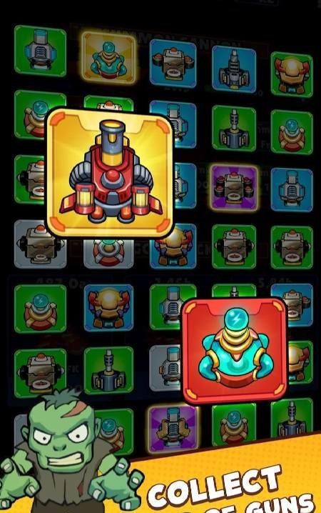 Merge Cannon - Idle zombie war gameplay screenshot 4