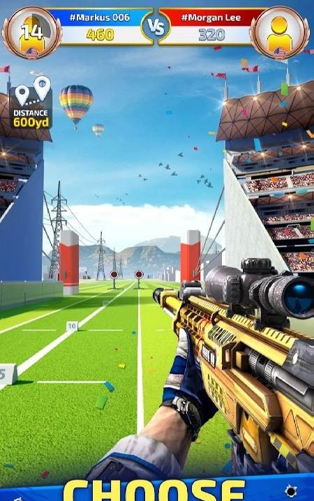 Sniper Champions: 3D shooting screenshot 1