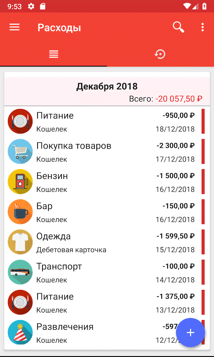 Fast Budget - Expense Manager screenshot 2