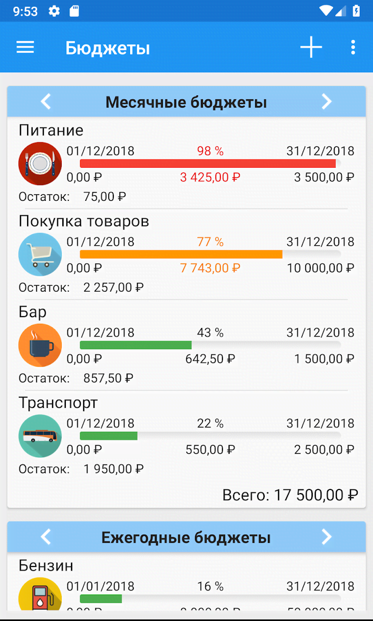 Fast Budget - Expense Manager screenshot 3