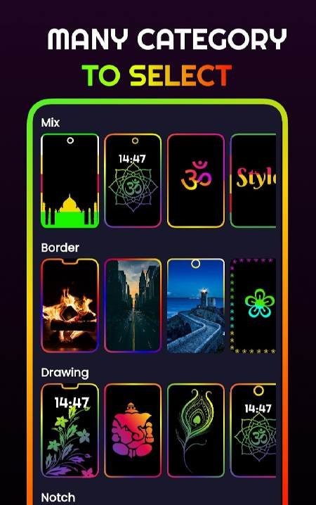 Edge Lighting - Live Wallpaper screenshot 3