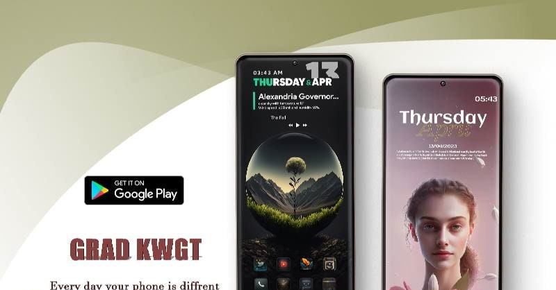 Grad KWGT screenshot 1
