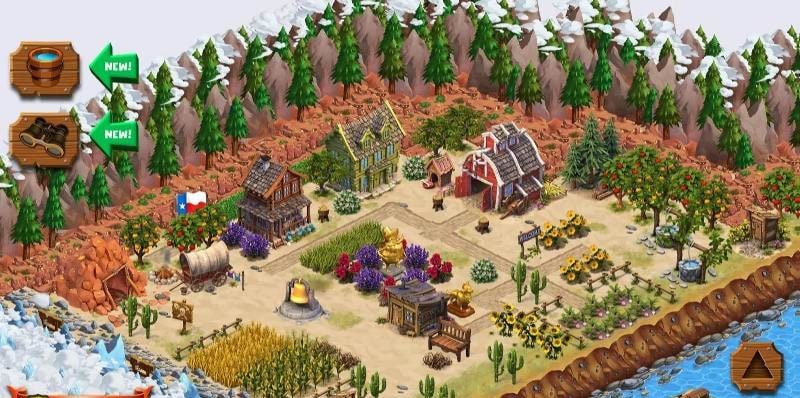 Goldrush: Westward Settlers! gameplay screenshot 2