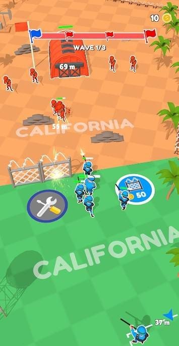 Army Invasion gameplay screenshot 2