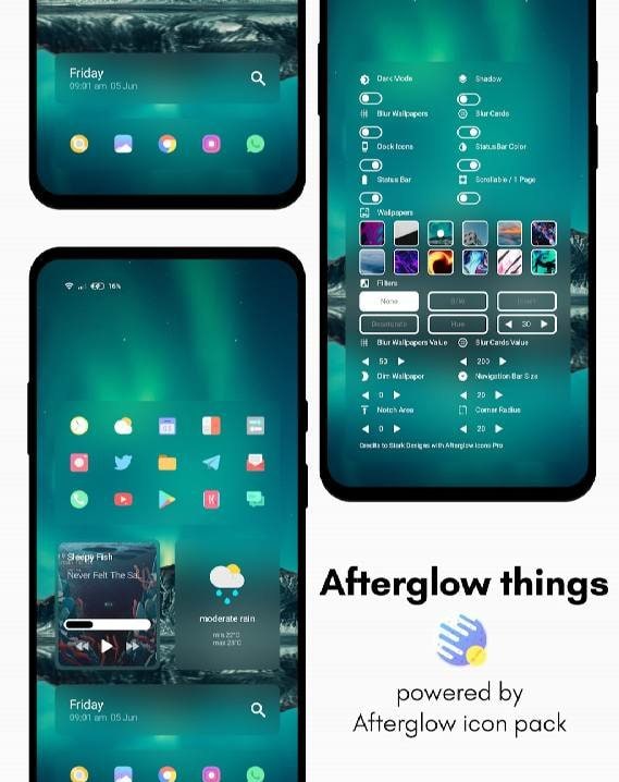 Prism for KLWP screenshot 1