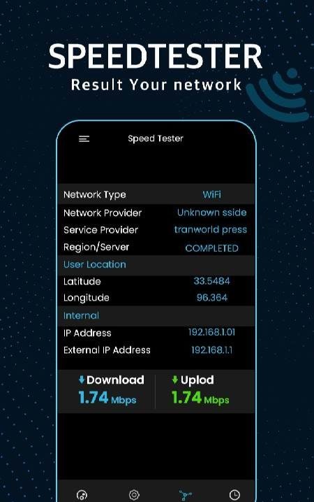 Net Meter: Test Internet Speed screenshot 2