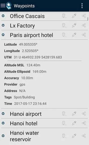 GPS Waypoints screenshot 4