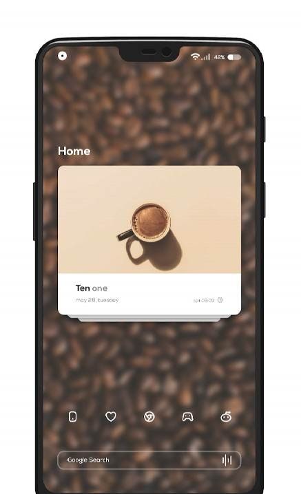Coffee for KLWP screenshot 2