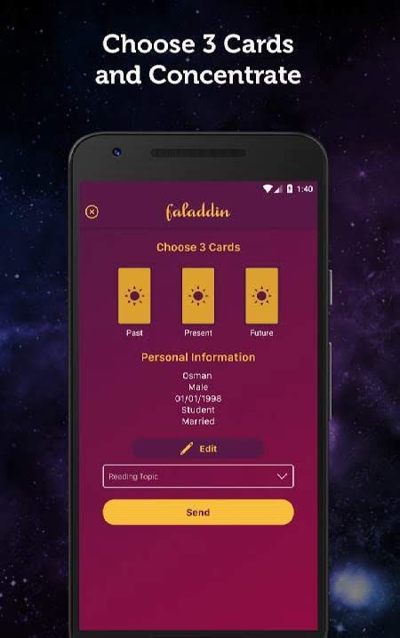 Faladdin - Fortune Teller, Tarot, Astrology screenshot 3