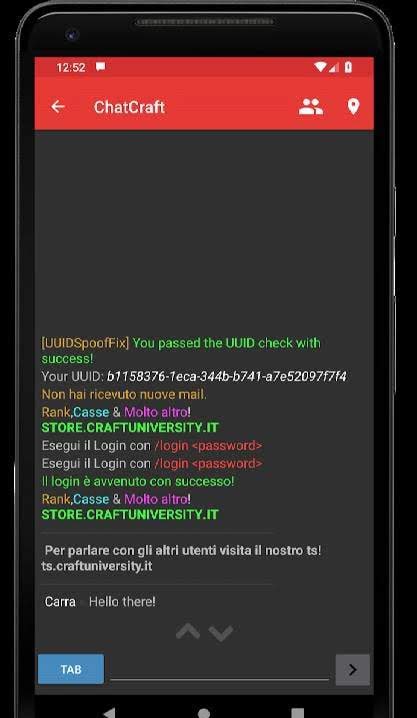 ChatCraft Pro for Minecraft screenshot 2