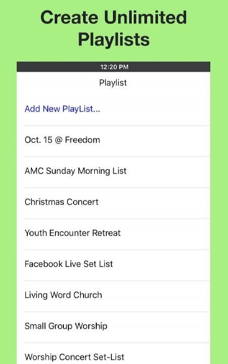 Worship Backing Tracks - Screenshot 3