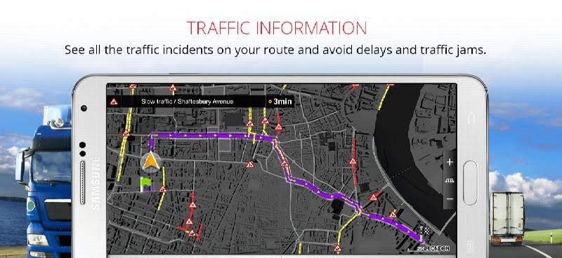 Sygic Professional Navigation screenshot 3