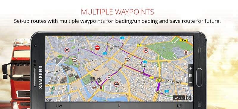Sygic Professional Navigation screenshot 2