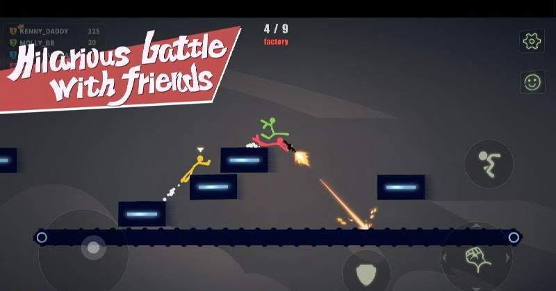Stick Fight: The Game Mobile gameplay screenshot 4