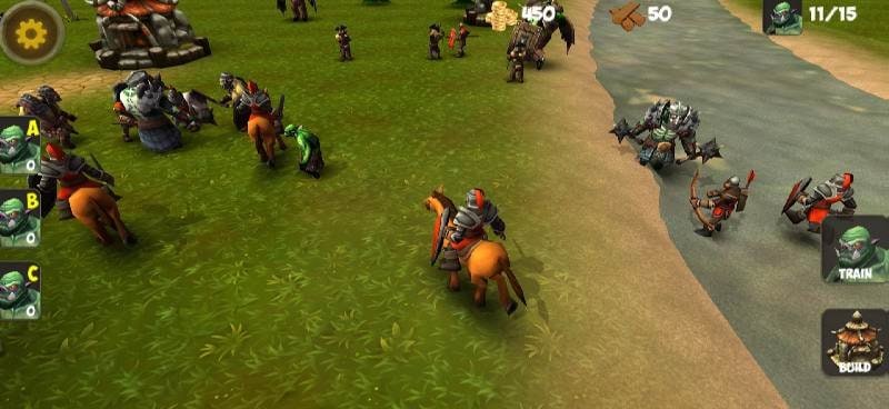 OrcWar Clash RTS screenshot 2