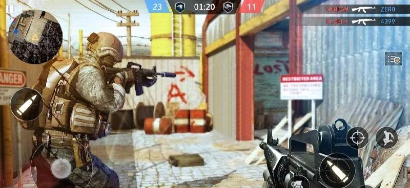 Bullet Fury: PvP Team Shooter screenshot 1