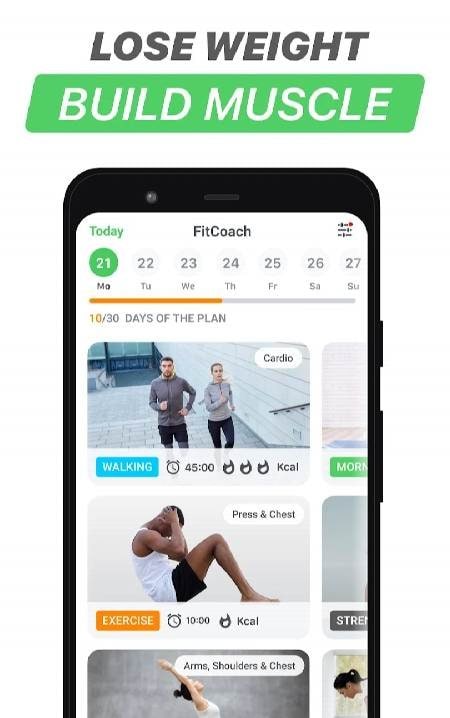 FitCoach: Fitness Coach & Diet preview image 3