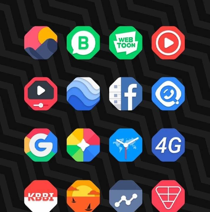 Octagon - Icon Pack screenshot 1