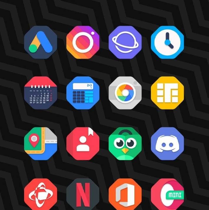 Octagon - Icon Pack screenshot 4