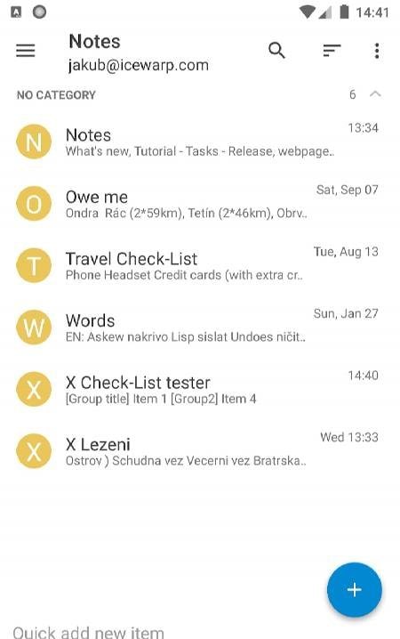 Tasks & Notes screenshot 3