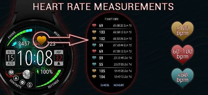 Futorum H16 Digital watch face screenshot 3