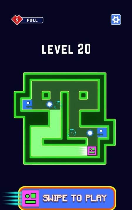 Maze Run Puzzle Game screenshot 1