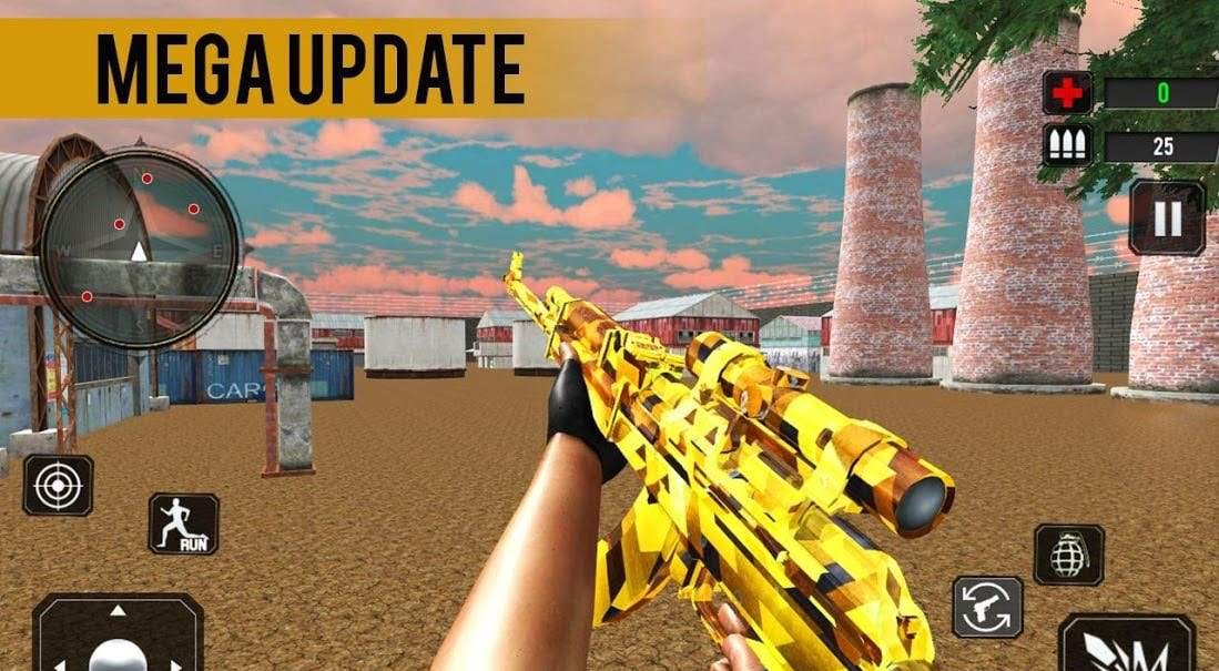 Counter Terrorist Stealth Mission Battleground War gameplay screenshot 2