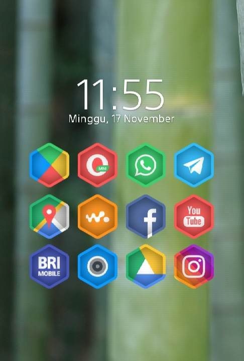 Hexa Crop - Icon Pack screenshot 1
